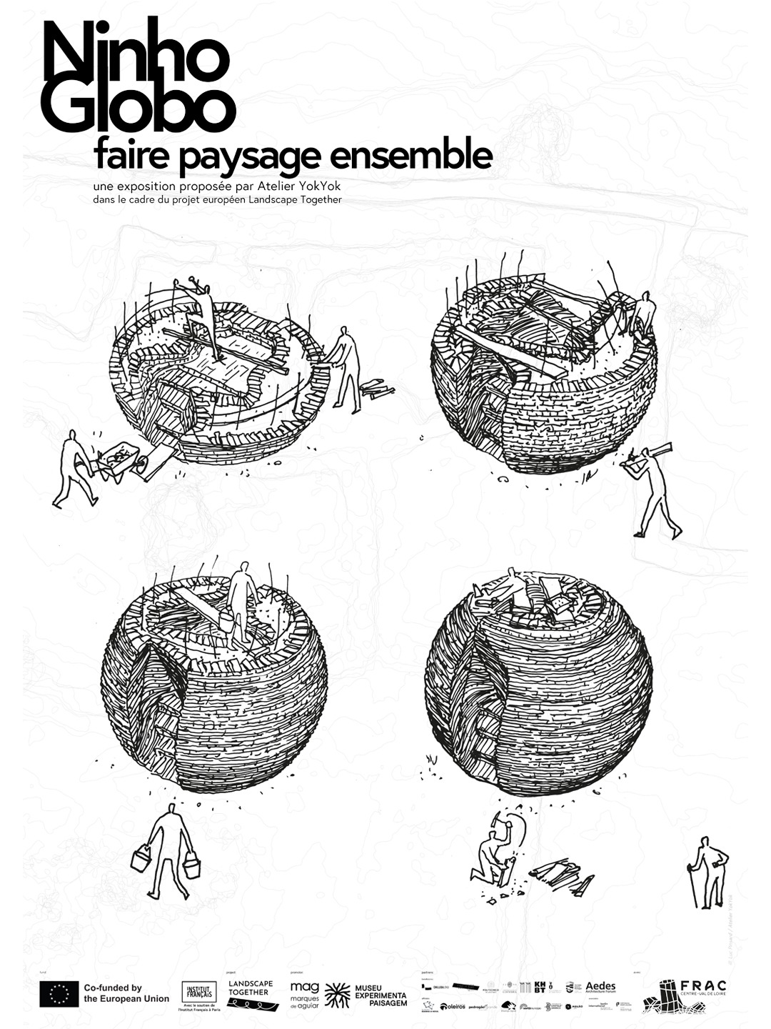 "Ninho Globo — Faire paysage ensemble" exhibition